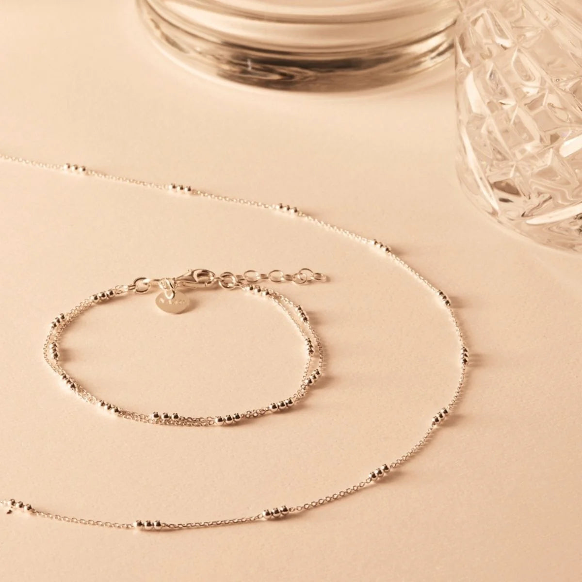 Najo - Halcyon Necklace 45cm Silver