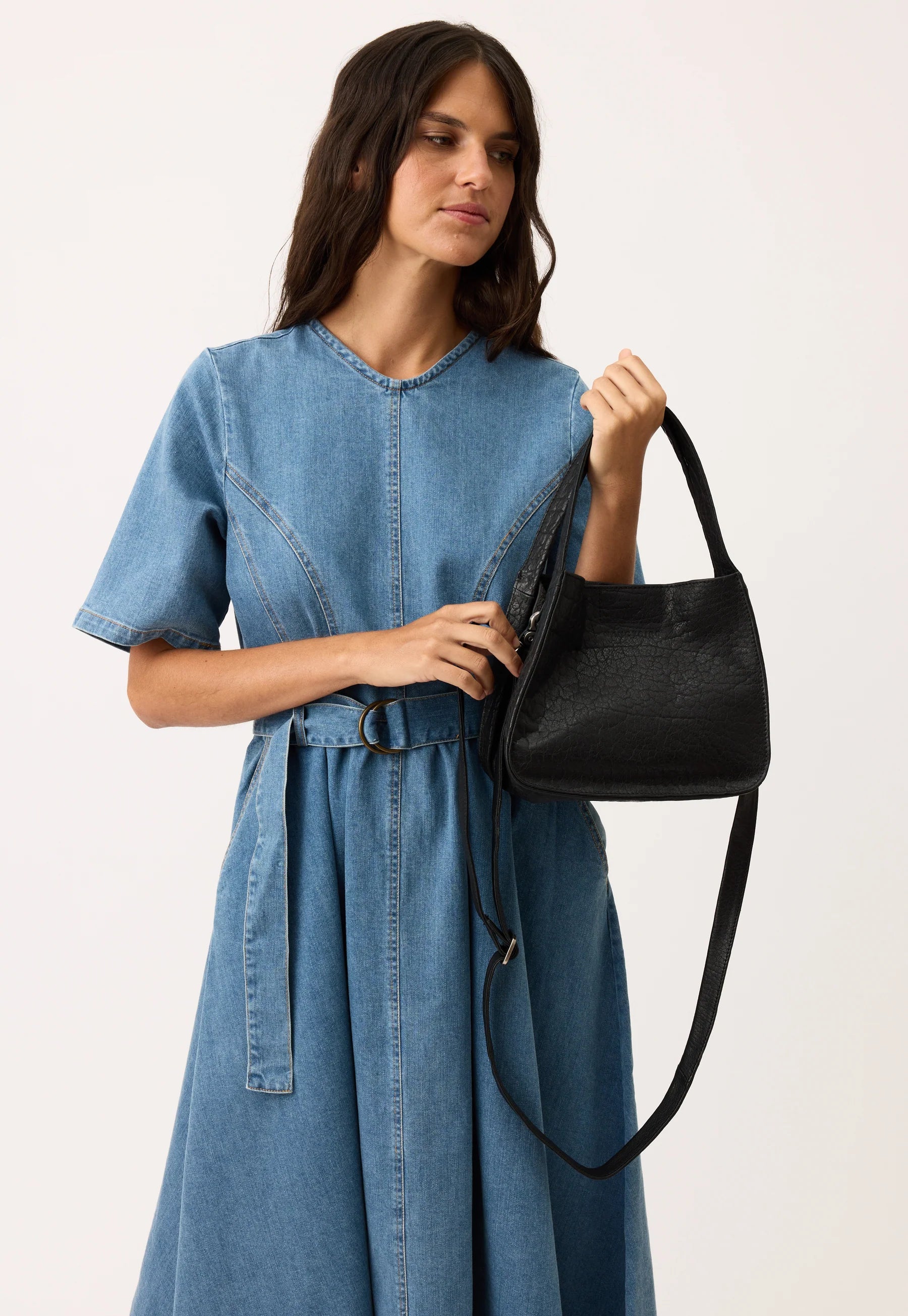 Nancybird - Drop Crossbody Black - The Ivy Room Adelaide