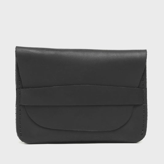 Rugged Hide - Card Wallet Black
