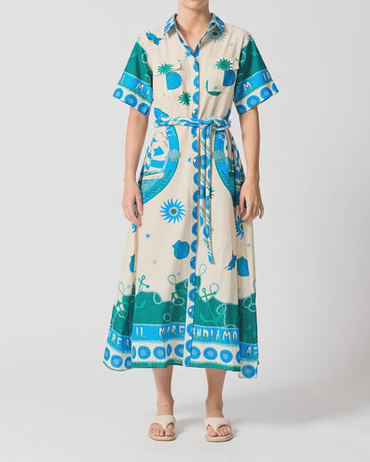 Walnut - Cannes Dress / Andiamo