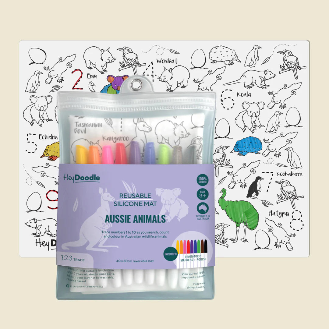 Hey Doodle - Colouring Mats Large