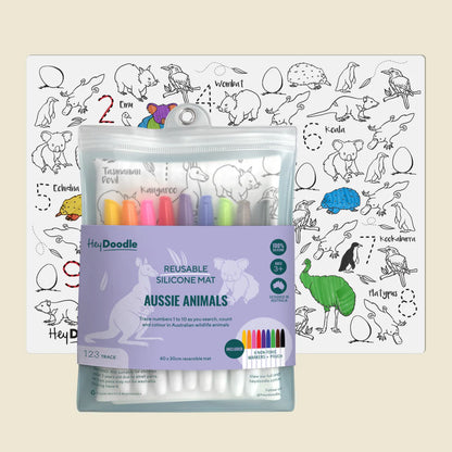 Hey Doodle - Colouring Mats Large