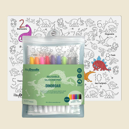 Hey Doodle - Colouring Mats Large