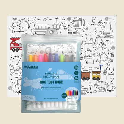 Hey Doodle - Colouring Mats Large