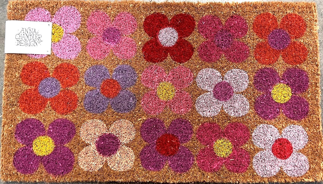 Anna Chandler Design - Coir Doormat / Blossom