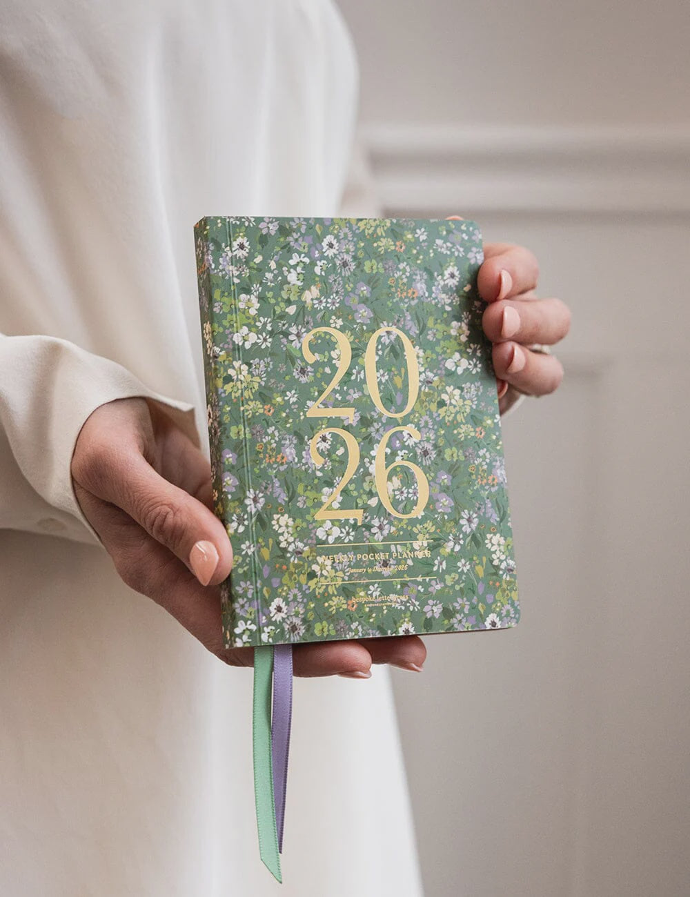 Bespoke Letterpress - 2026 Pocket Planner, Summer Perennials