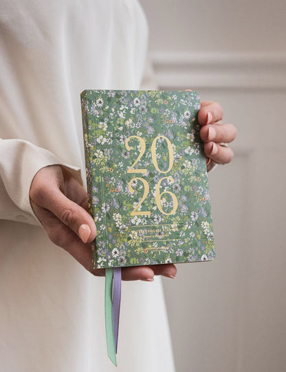 Bespoke Letterpress - 2026 Pocket Planner, Summer Perennials