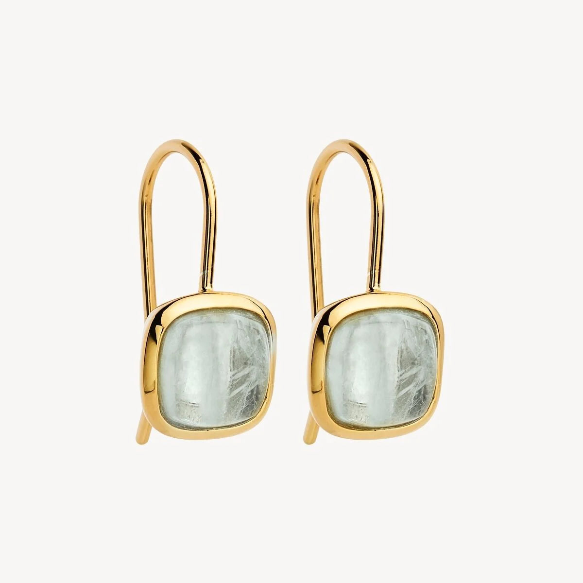 Najo - Aura Aquamarine Earring Gold