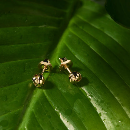 Najo - Floret Stud Gold - The Ivy Room Adelaide