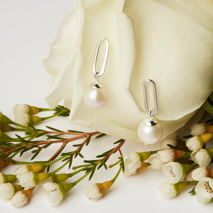 Najo - The Enchantress Pearl Drop Stud Earrings