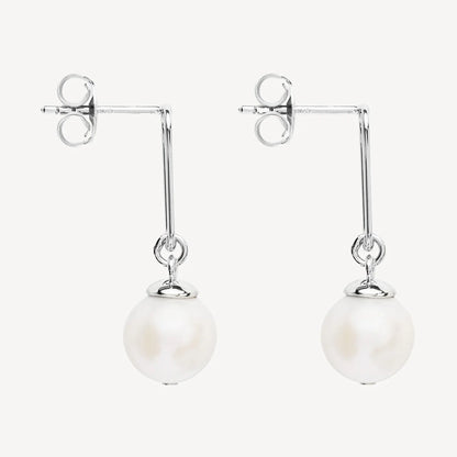 Najo - The Enchantress Pearl Drop Stud Earrings