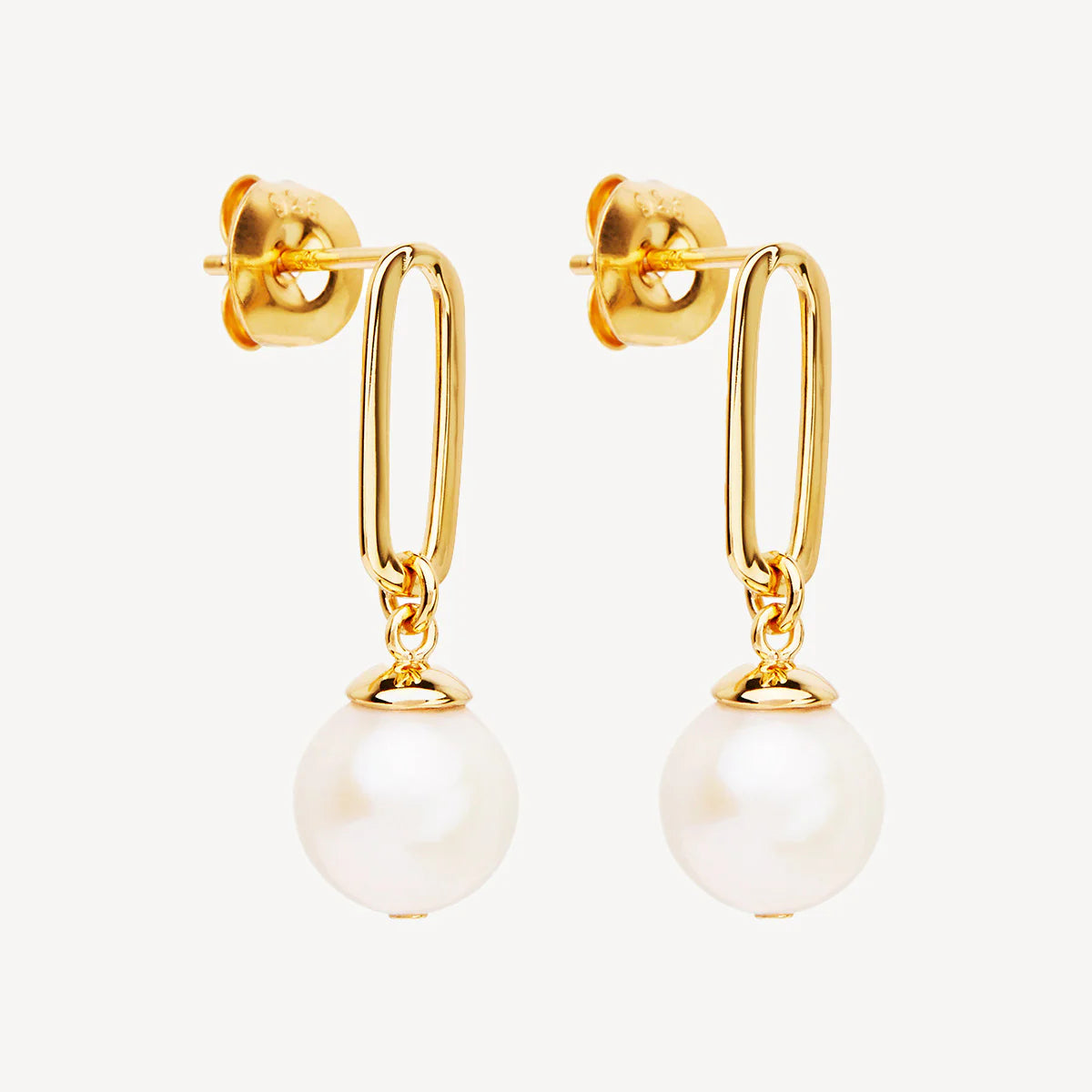 Najo - The Enchantress Pearl Drop Stud Earrings