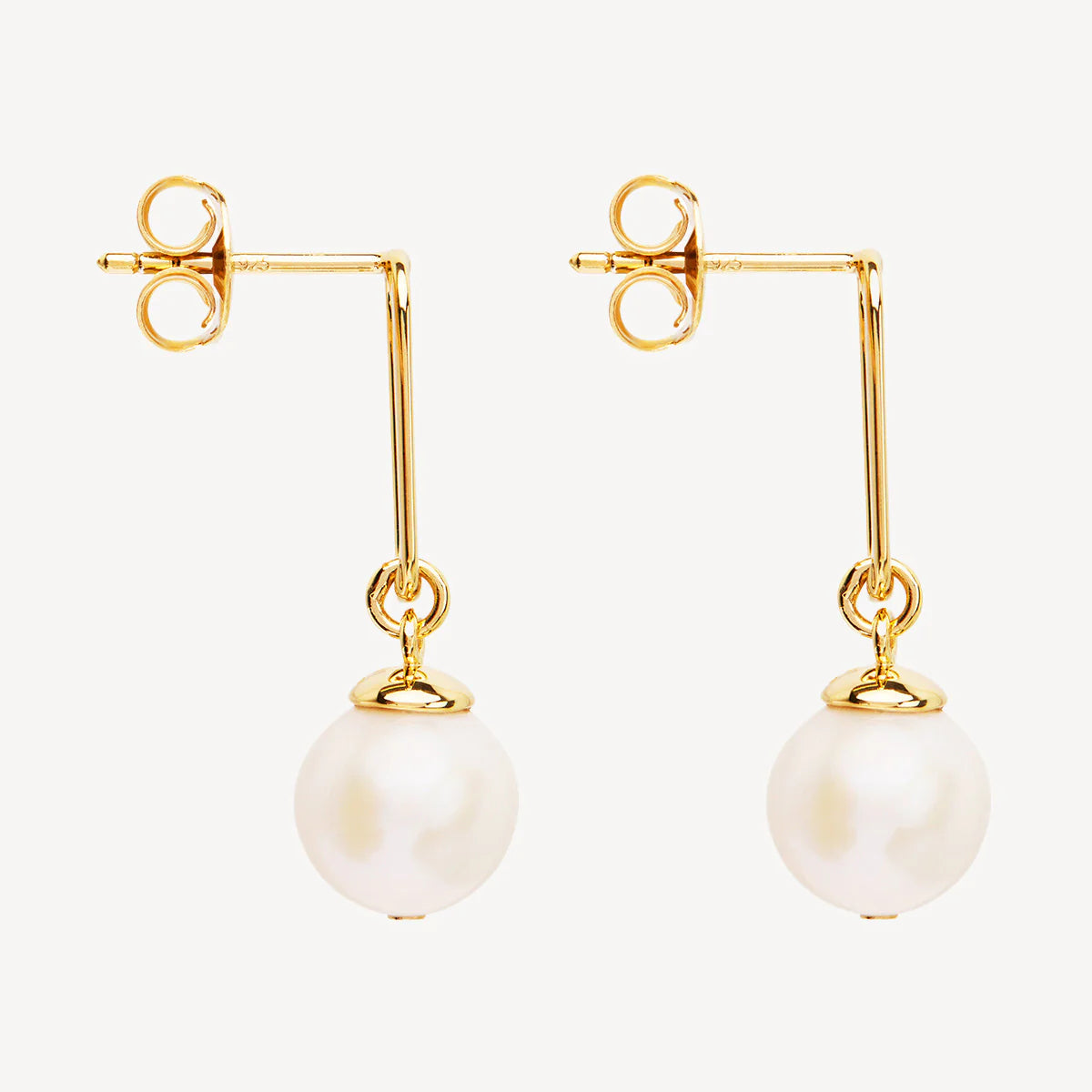 Najo - The Enchantress Pearl Drop Stud Earrings