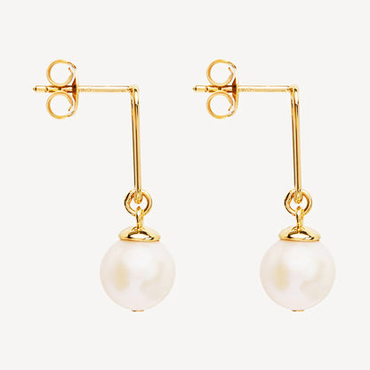 Najo - The Enchantress Pearl Drop Stud Earrings