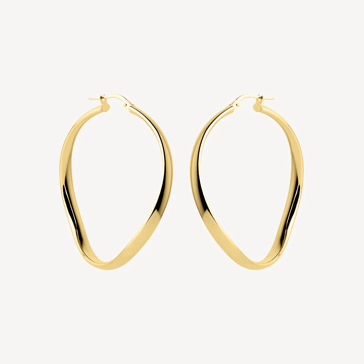 Najo - Odyssey Hoop Earring Gold - The Ivy Room Adelaide