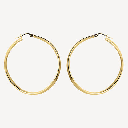Najo - Odyssey Hoop Earring Gold - The Ivy Room Adelaide