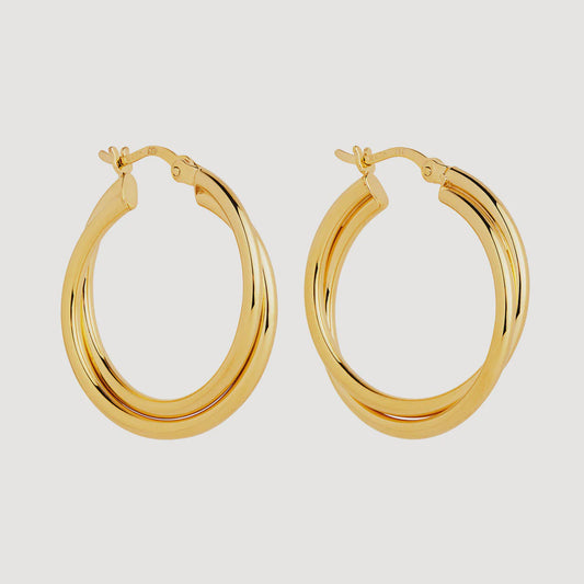 Najo - Duet  Hoop Earring