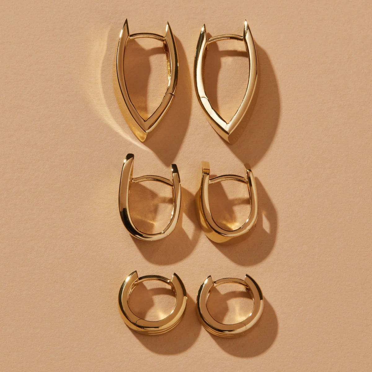 Najo - Versailles Huggie Earrings - The Ivy Room Adelaide