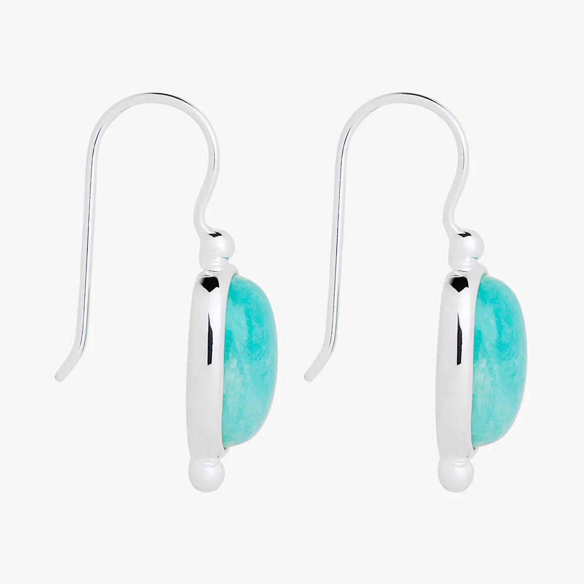 Najo - Fleur Amazonite Earrings