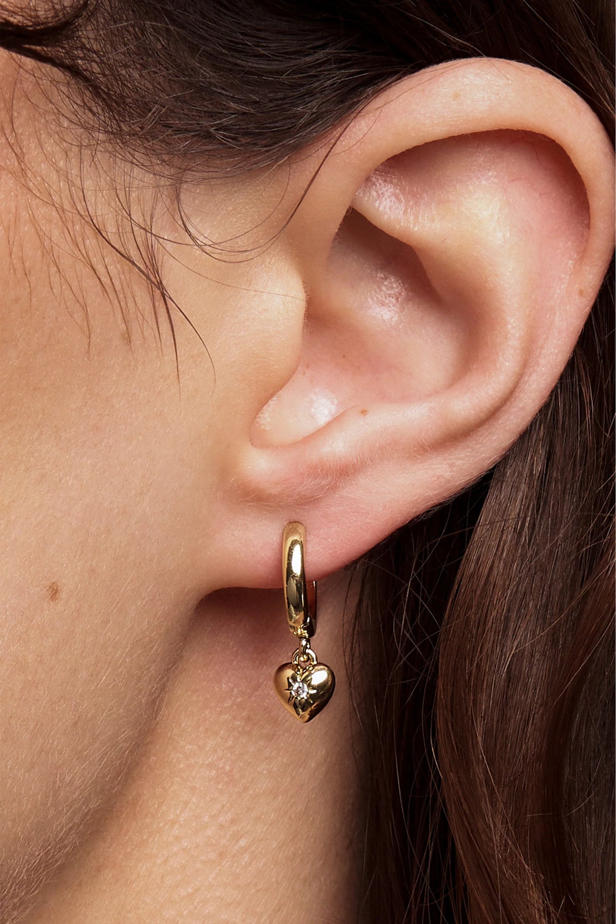 Liberte - Eliza Gold Huggie Earring