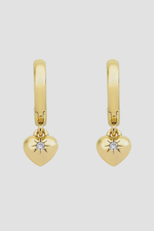 Liberte - Eliza Gold Huggie Earring
