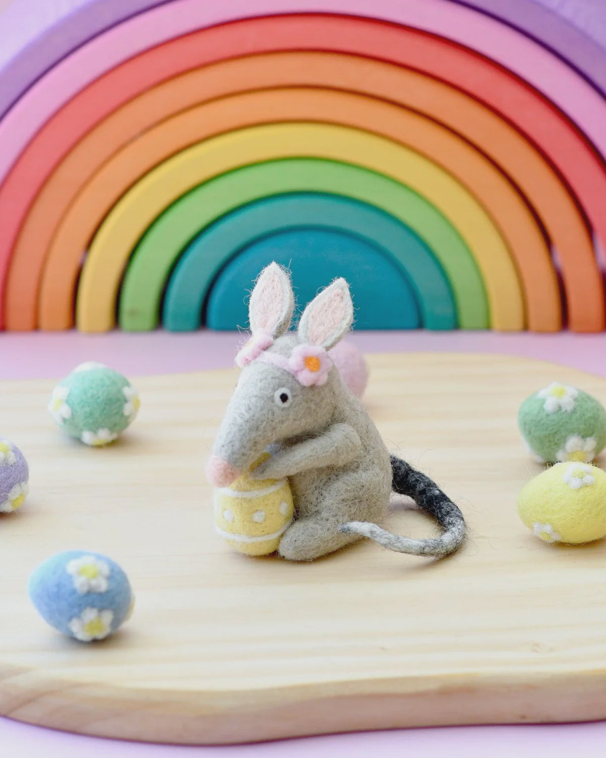 Tara Treasures - Felt Bilby with Easter Egg - The Ivy Room Adelaide