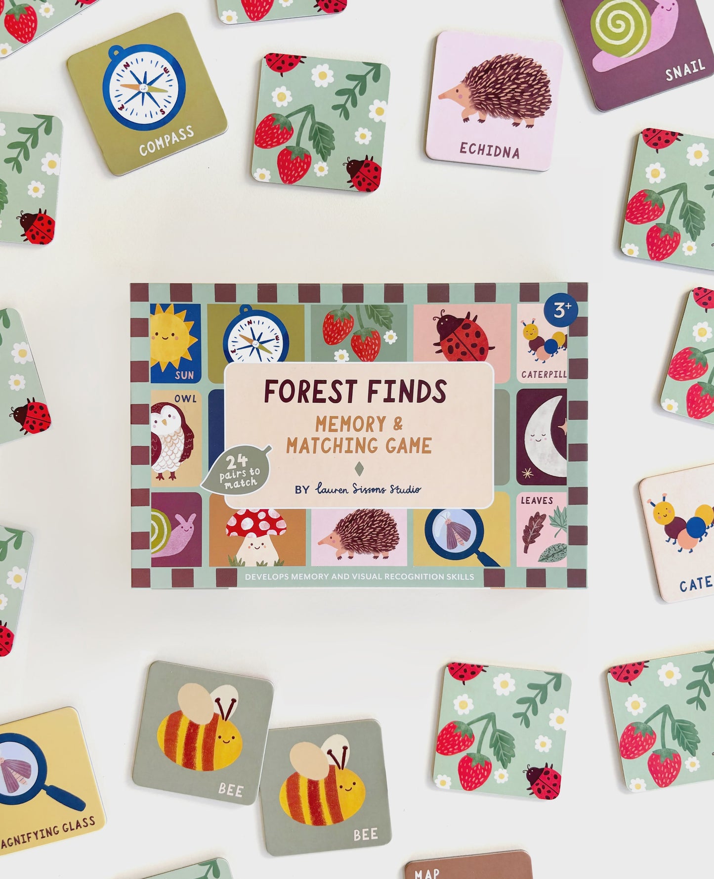 Lauren Sissons - Forest Finds Memory & Matching Game