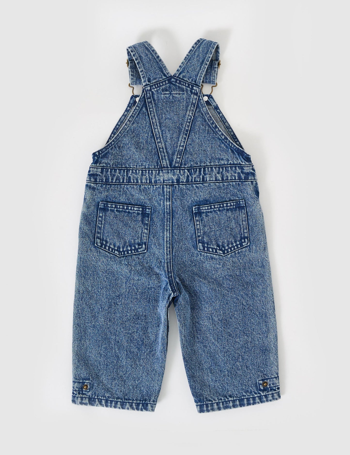 Goldie + Ace - Blake Vintage Washed Denim Overalls