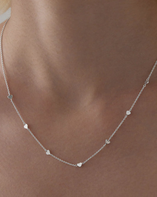 Najo -  Necklace Chain Hearts - The Ivy Room Adelaide
