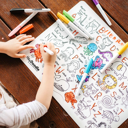 Hey Doodle - Colouring Mats Large