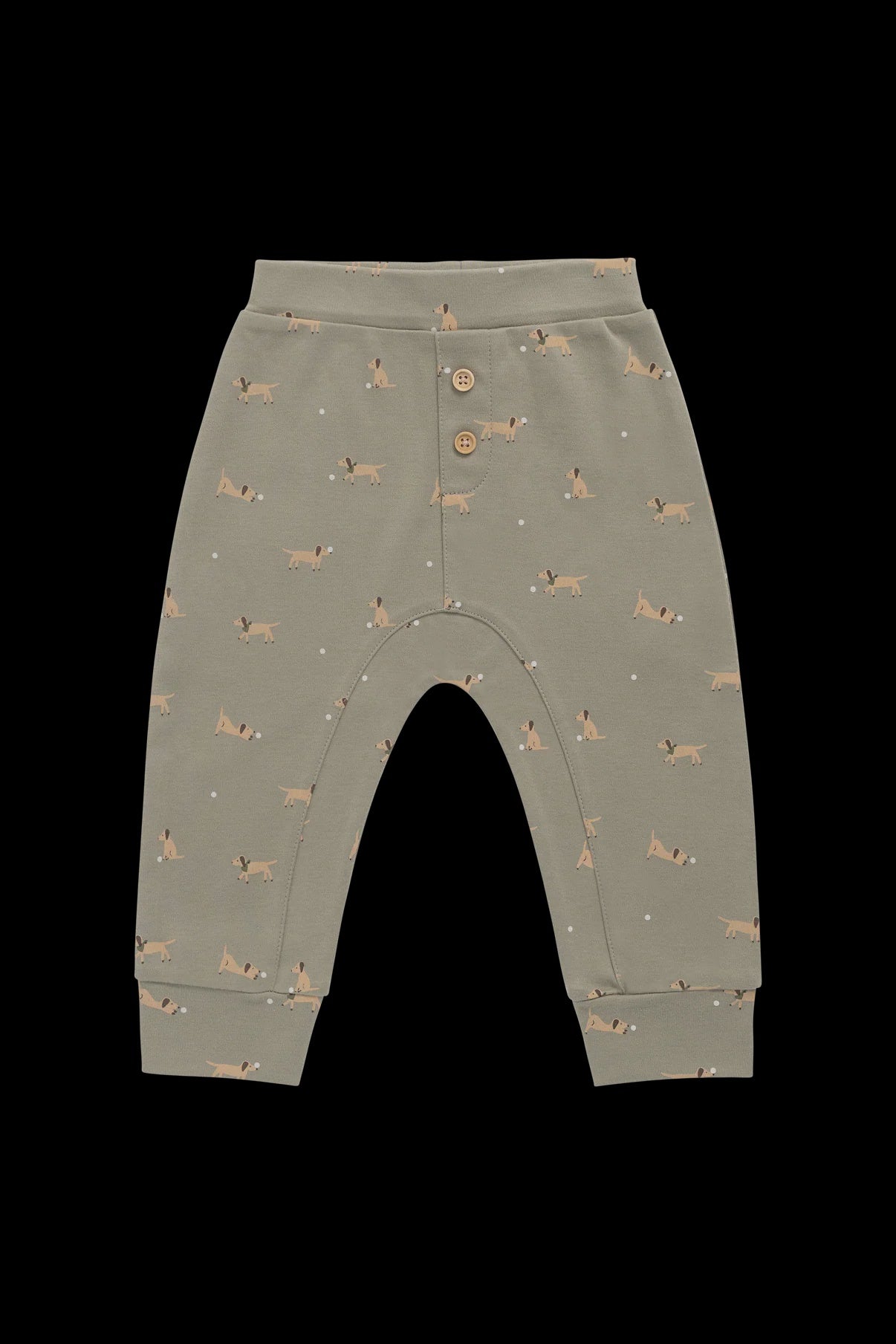 Jamie Kay - Pima Cotton Wesley Pant / Play Ball Vert