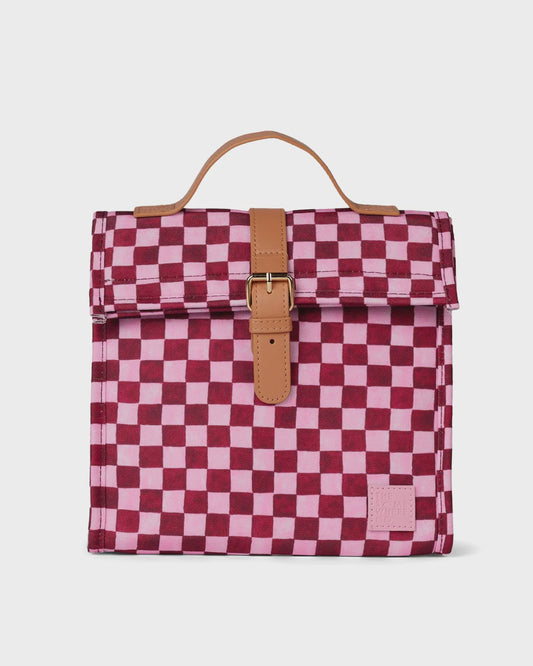 The Somewhere Co - Crimson Haze Lunch Satchel - The Ivy Room Adelaide
