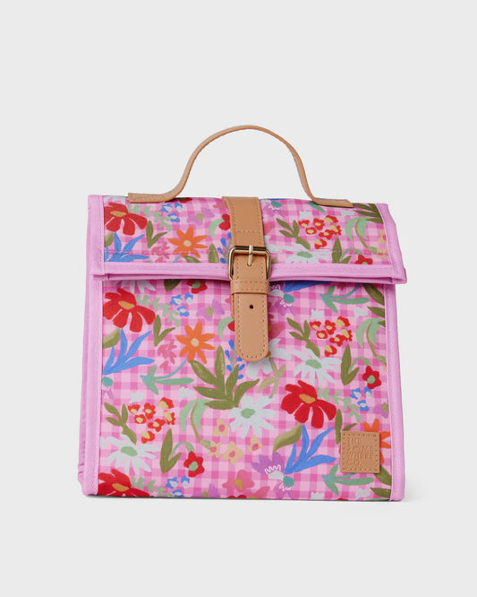 The Somewhere Co - Lunch Satchel Flowerburst