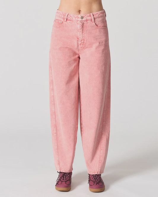 Walnut - Laguna Jeans / Pink