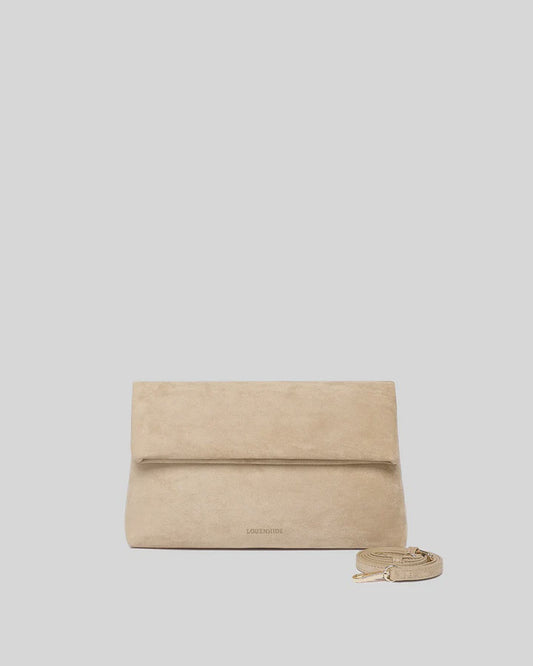 Louenhide - Luka Suedette Clutch | Blonde - The Ivy Room Adelaide