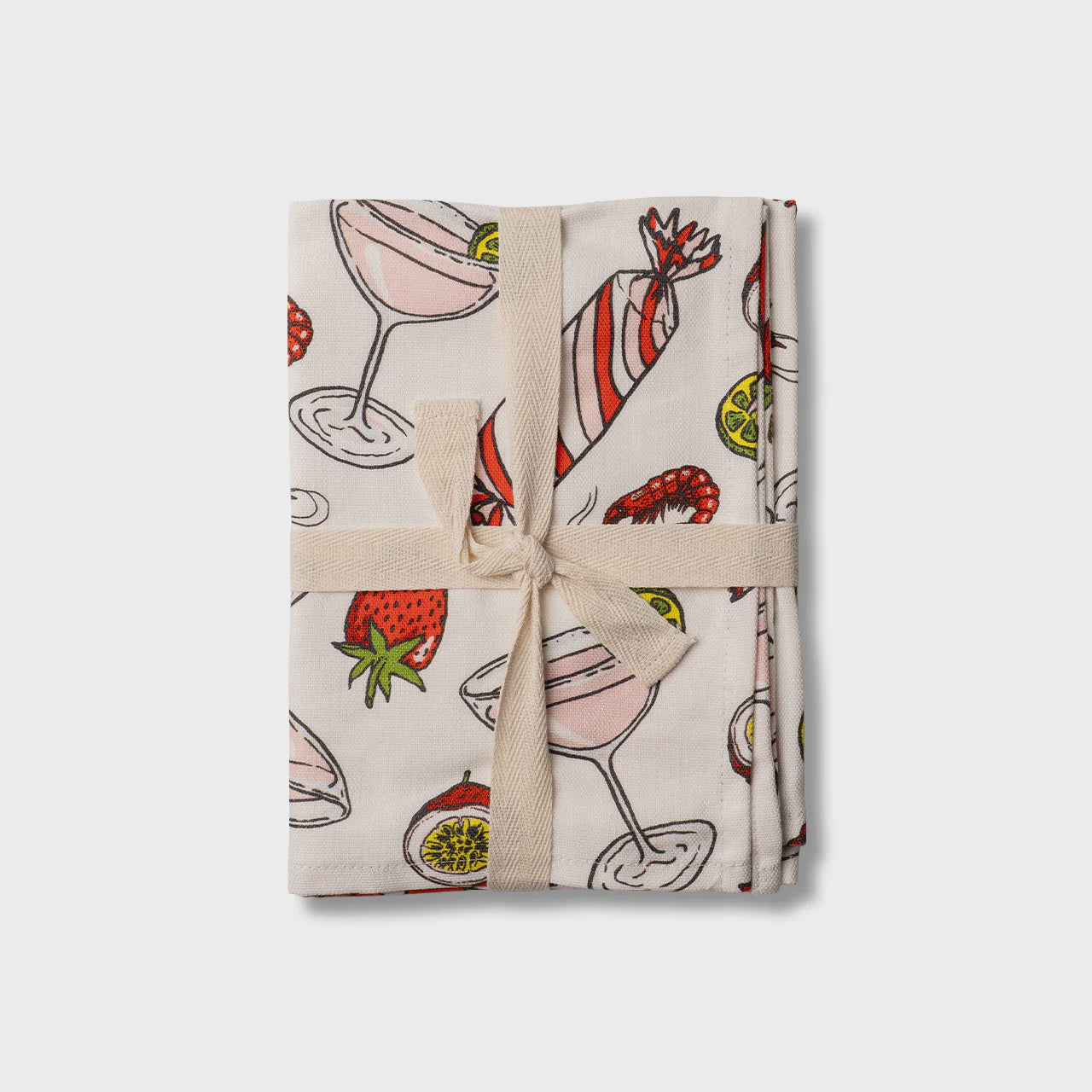 Studio Milligram - Christmas Tea Towel Cocktail - The Ivy Room Adelaide