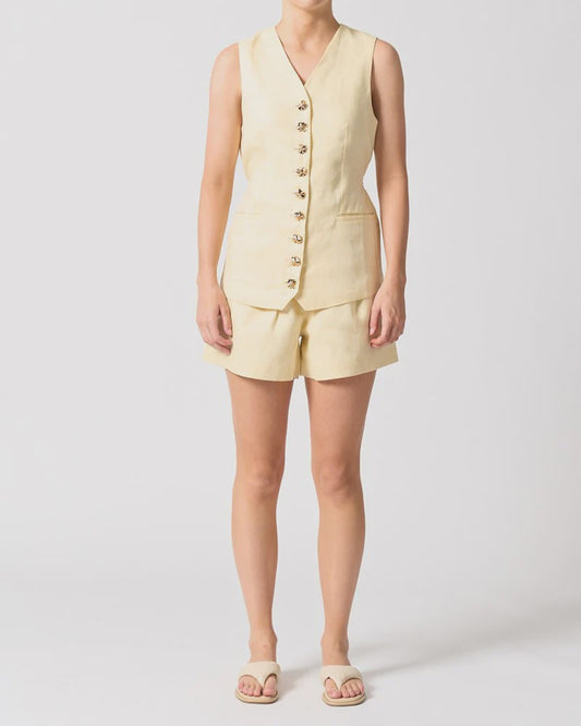 Walnut - Malta Vest / Lemon