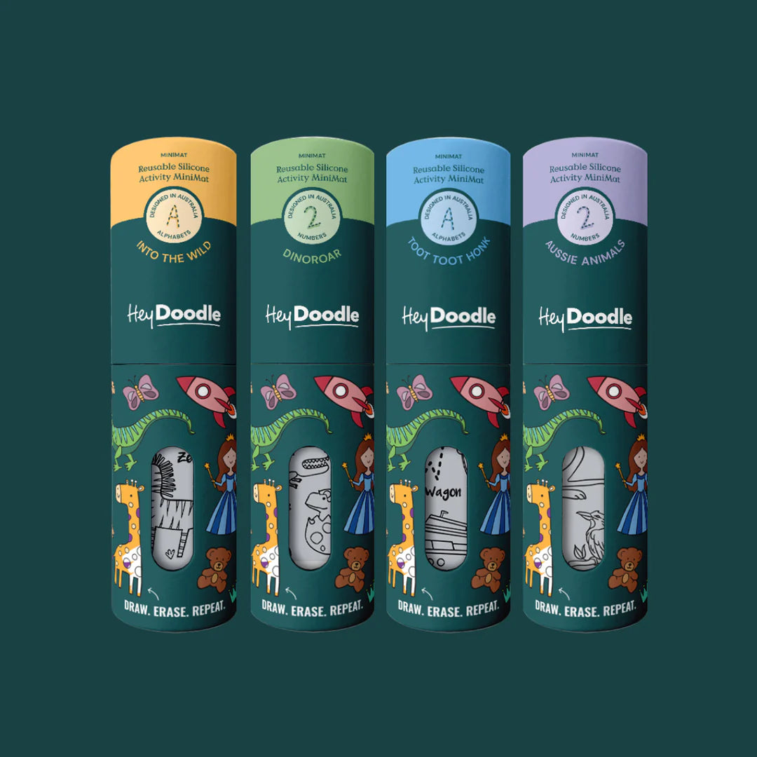 Hey Doodle - Colouring Mats Mini - The Ivy Room Adelaide