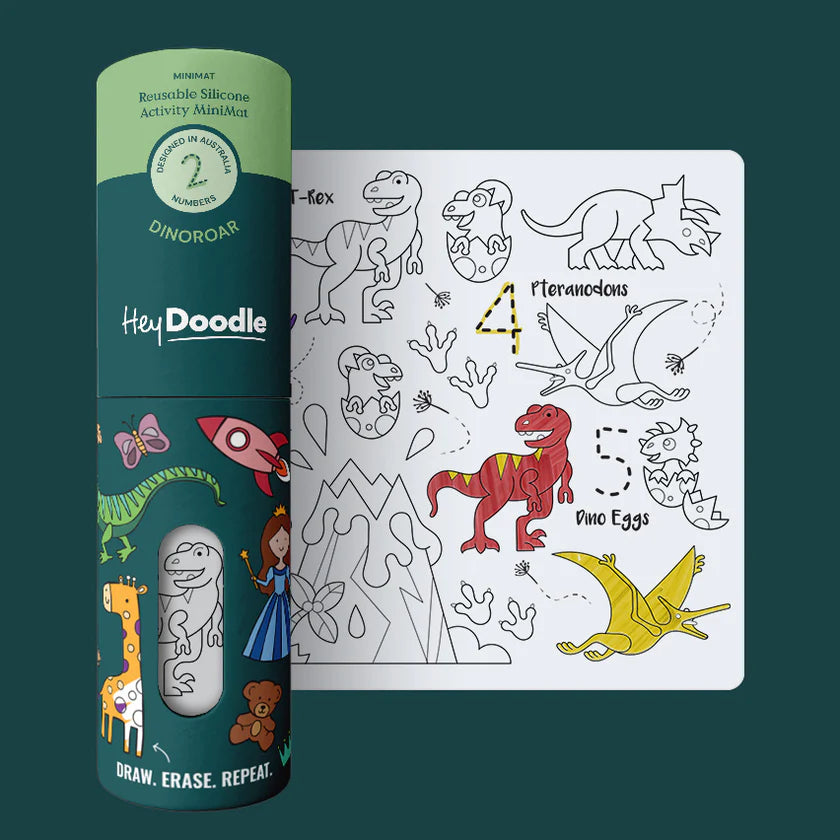 Hey Doodle Colouring Mats - Mini
