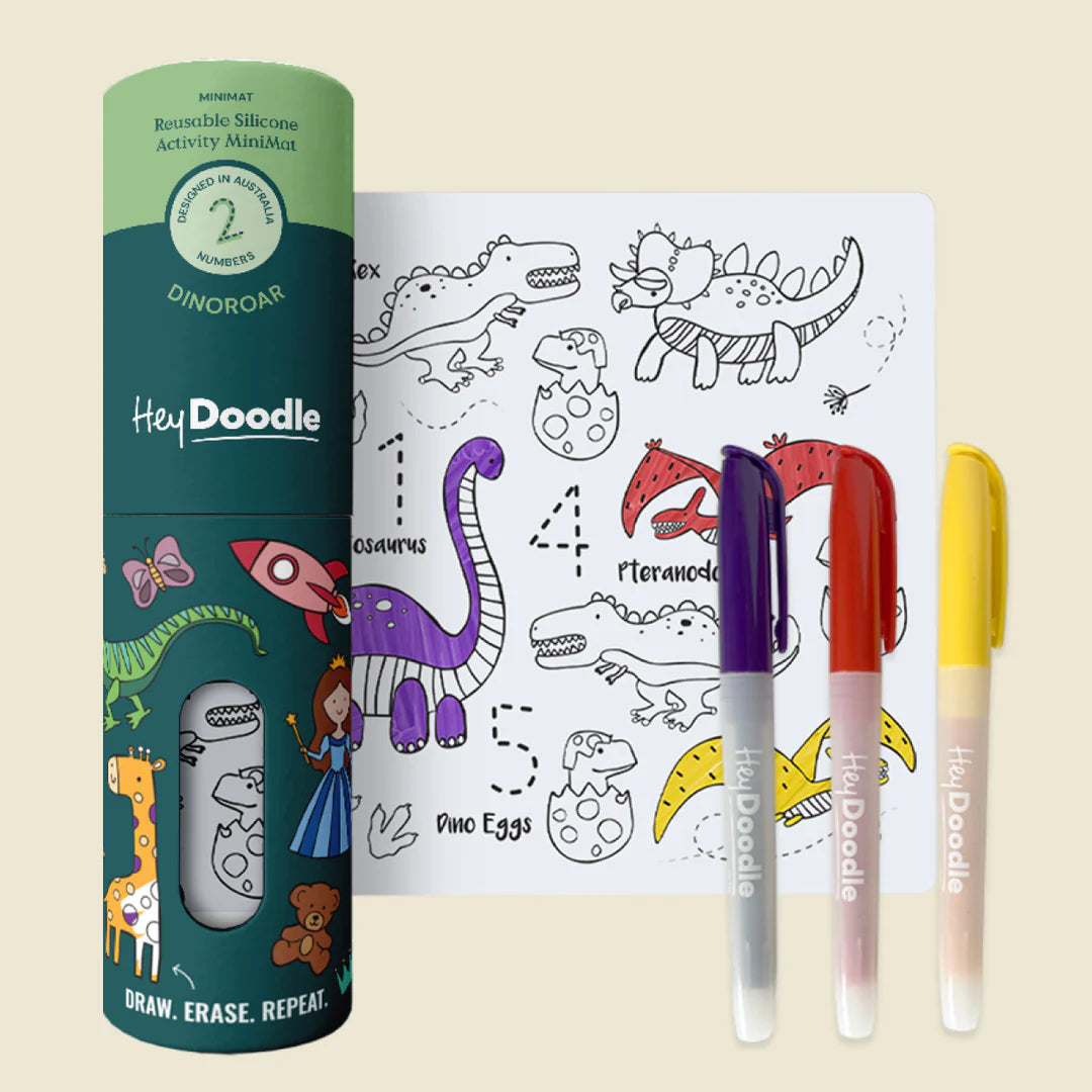 Hey Doodle - Colouring Mats Mini - The Ivy Room Adelaide