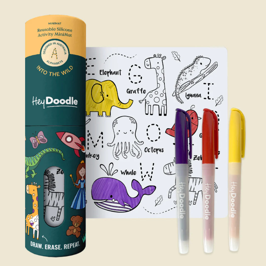 Hey Doodle - Colouring Mats Mini - The Ivy Room Adelaide