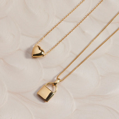 Najo - Amore Charm Necklace Gold - The Ivy Room Adelaide