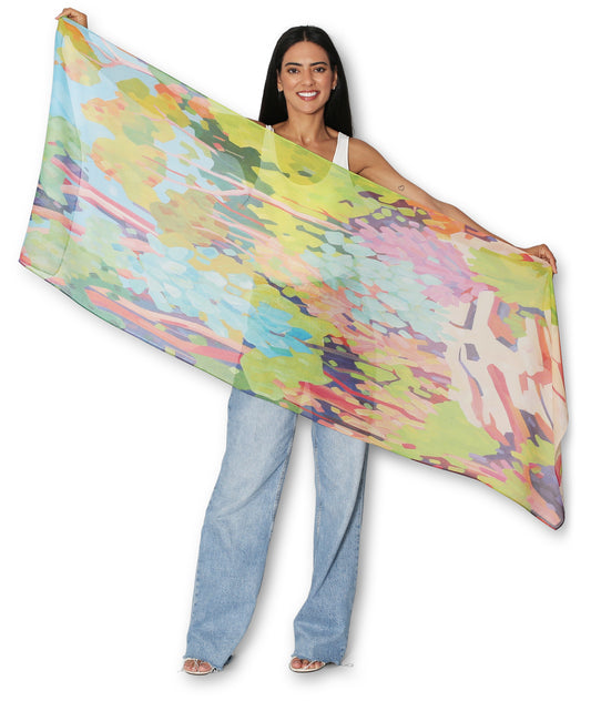 The Artists Label - Viscose Scarf / One Magic Day - The Ivy Room Adelaide