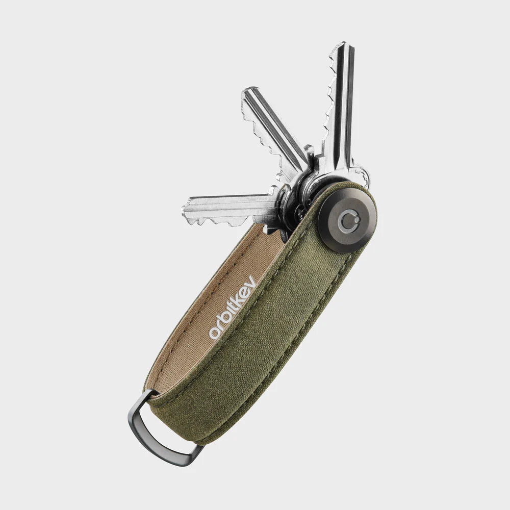 Orbitkey Key Organiser - Waxed Canvas