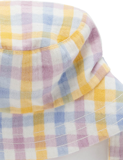 Purebaby - Floral Reversible Bucket Hat