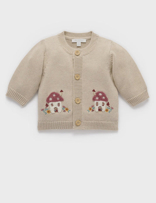 Purebaby - Toadstool Cardigan
