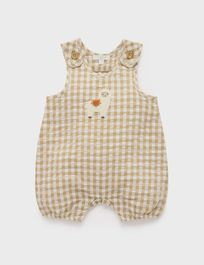 Purebaby - Gingham Romper Burrito