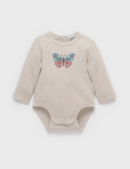 Purebaby - Thick Bodysuit | Butterfly