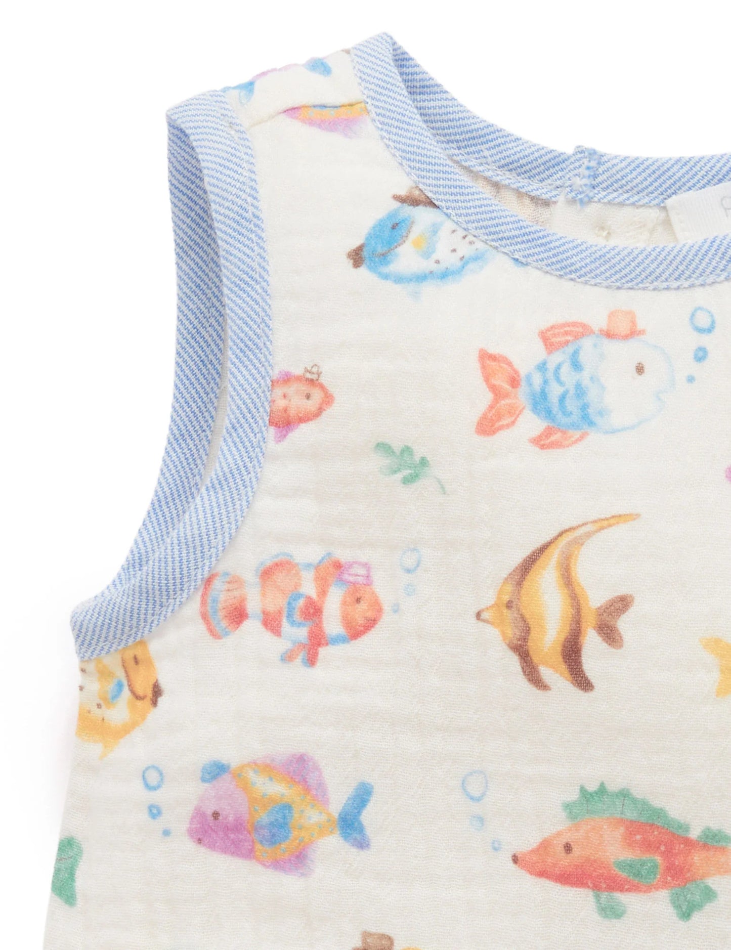 Purebaby - Fancy Fish Romper