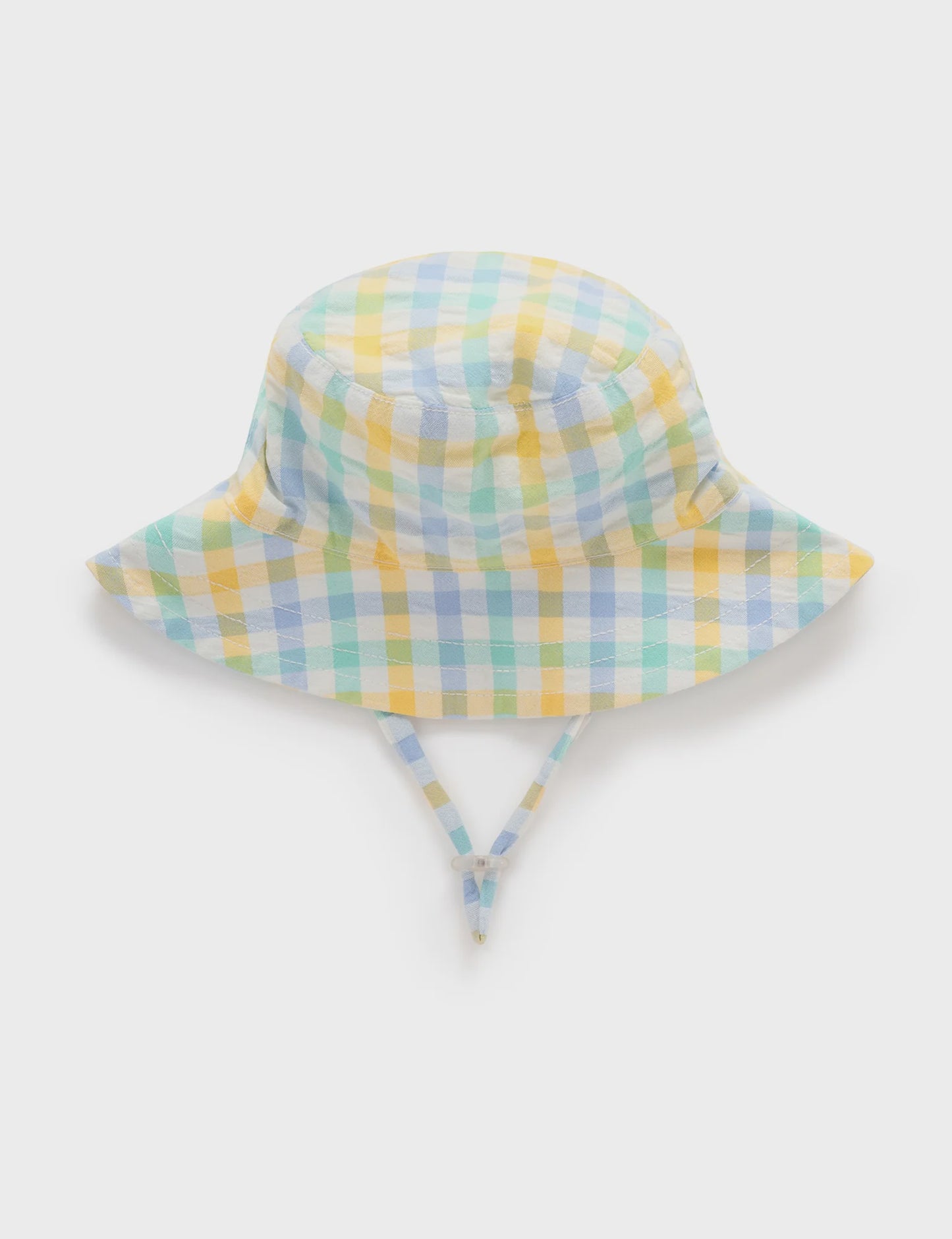 Purebaby - Check Bucket Hat